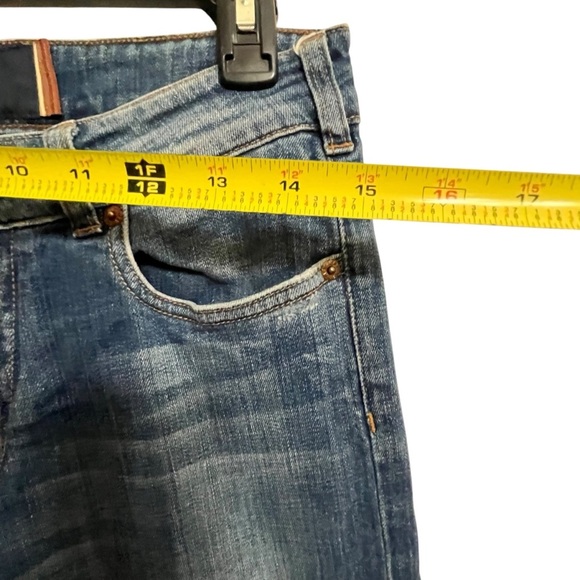 Notify Straight Leg Premium Designer Tailored Denim Blue Jeans SZ 27 - Picture 7 of 11